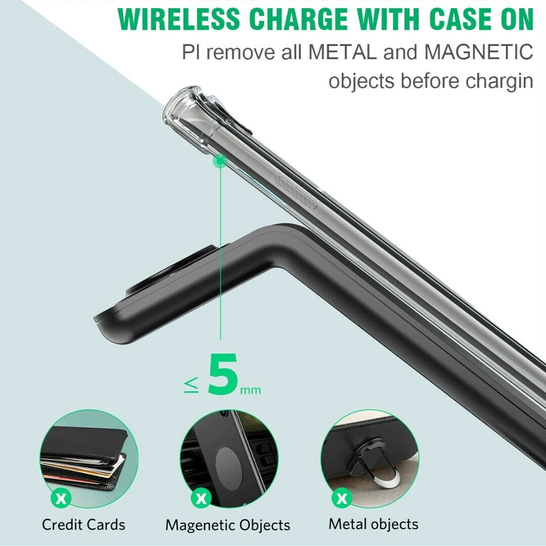 3IN1 Wireless Charging Station with Sleek Design